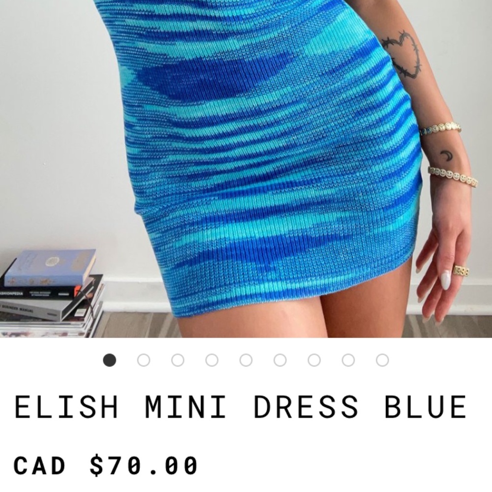 PRINCESS POLLY "Eilish" knit mini dress BNWT - Picture 7 of 7